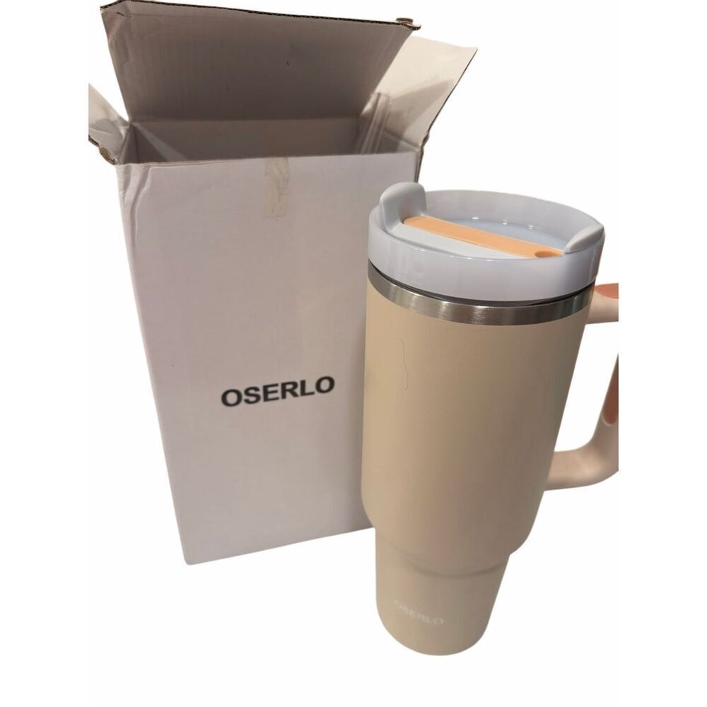 NWT OSERLO 40 oz Insulated Tumbler with Handle